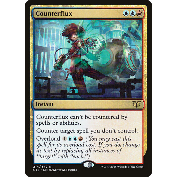 Magic: The Gathering Counterflux (214) Moderately Played
