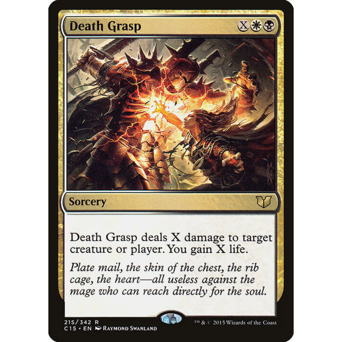 Magic: The Gathering Death Grasp (215) Lightly Played