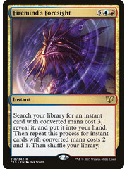 Magic: The Gathering Firemind's Foresight (218) Moderately Played