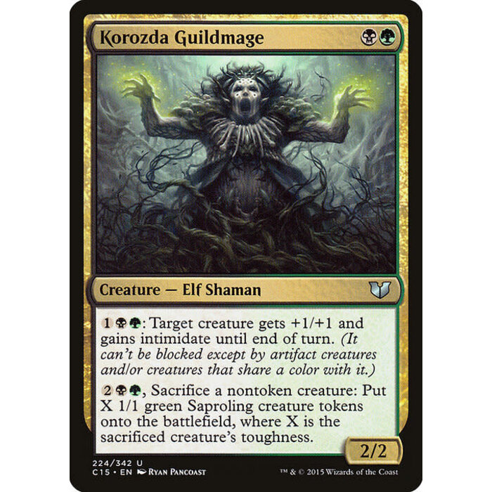 Magic: The Gathering Korozda Guildmage (224) Lightly Played