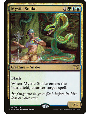 Magic: The Gathering Mystic Snake (228) Lightly Played