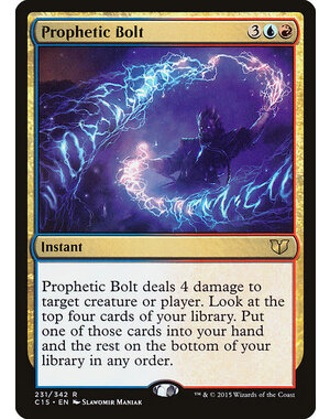 Magic: The Gathering Prophetic Bolt (231) Lightly Played