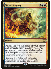 Magic: The Gathering Steam Augury (233) Moderately Played