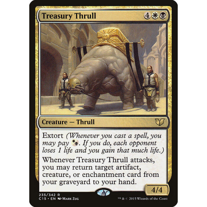 Magic: The Gathering Treasury Thrull (235) Moderately Played