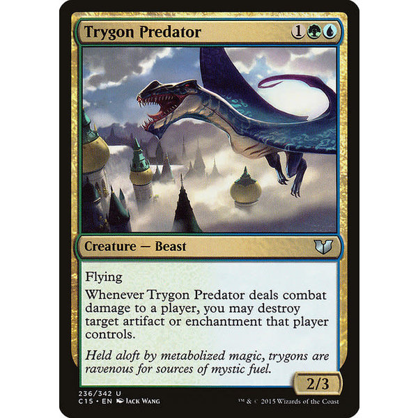 Magic: The Gathering Trygon Predator (236) Lightly Played