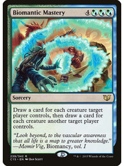 Magic: The Gathering Biomantic Mastery (239) Moderately Played