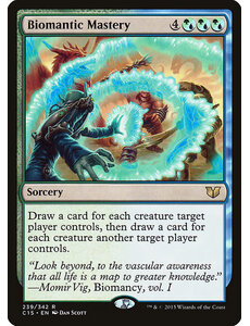 Magic: The Gathering Biomantic Mastery (239) Moderately Played