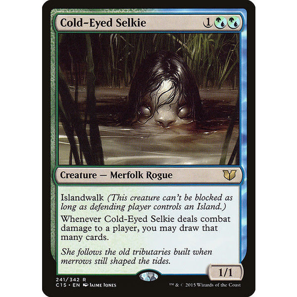 Magic: The Gathering Cold-Eyed Selkie (241) Lightly Played