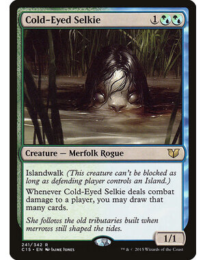 Magic: The Gathering Cold-Eyed Selkie (241) Moderately Played