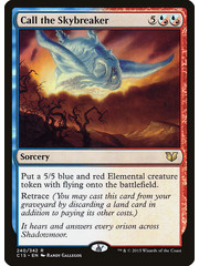Magic: The Gathering Call the Skybreaker (240) Lightly Played