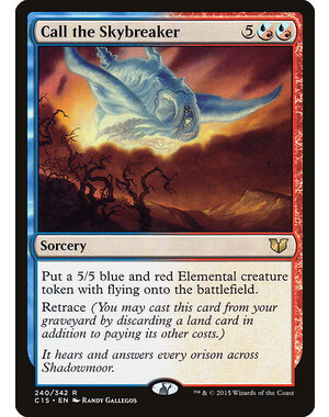 Magic: The Gathering Call the Skybreaker (240) Lightly Played