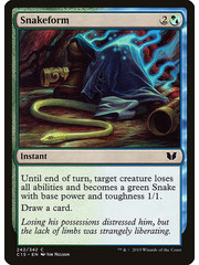 Magic: The Gathering Snakeform (242) Near Mint