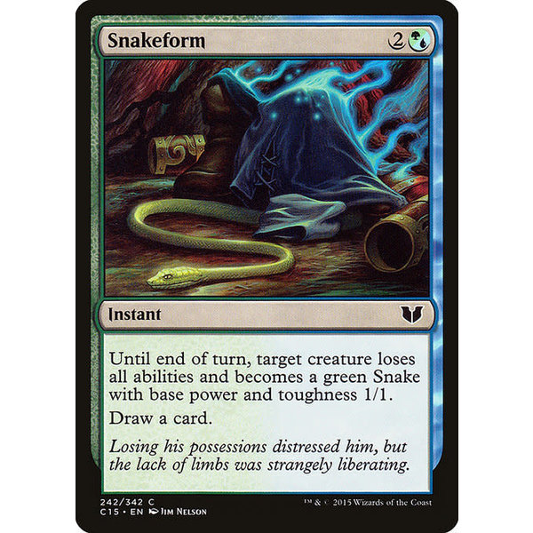 Magic: The Gathering Snakeform (242) Near Mint