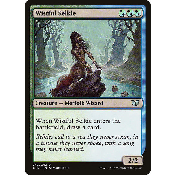 Magic: The Gathering Wistful Selkie (243) Lightly Played