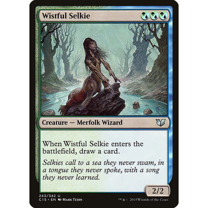 Magic: The Gathering Wistful Selkie (243) Lightly Played