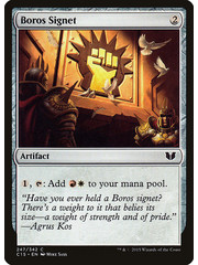 Magic: The Gathering Boros Signet (247) Lightly Played