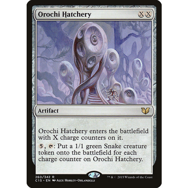 Magic: The Gathering Orochi Hatchery (260) Moderately Played