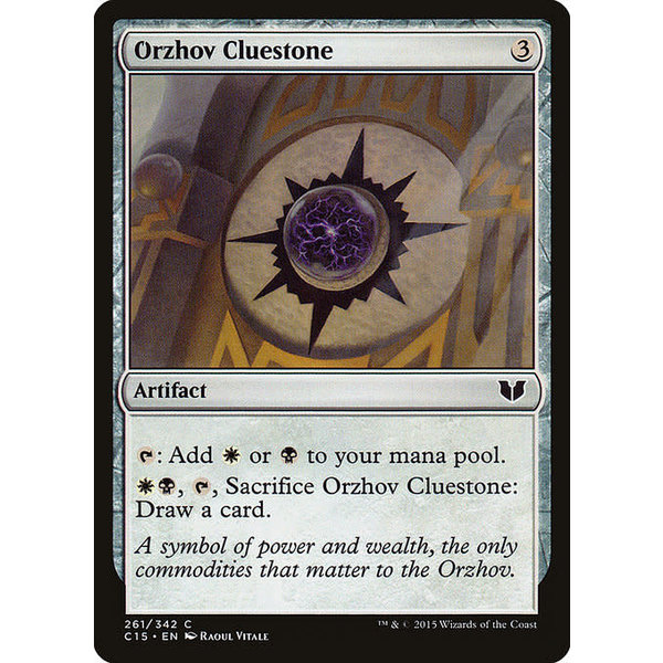 Magic: The Gathering Orzhov Cluestone (261) Lightly Played