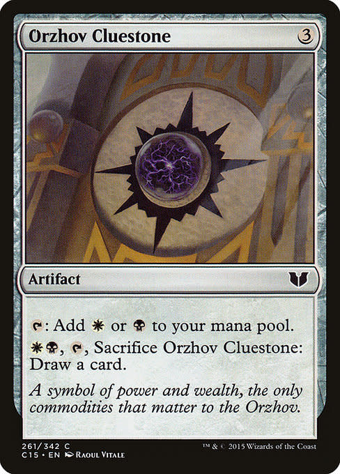 Magic: The Gathering Orzhov Cluestone (261) Lightly Played - Kingslayer  Games