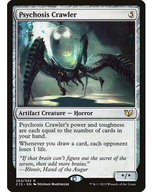 Magic: The Gathering Psychosis Crawler (263) Moderately Played