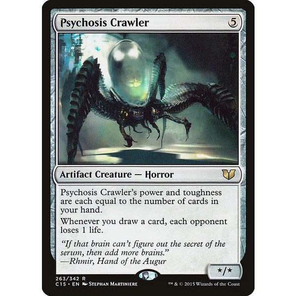 Magic: The Gathering Psychosis Crawler (263) Moderately Played