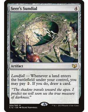 Magic: The Gathering Seer's Sundial (264) Moderately Played