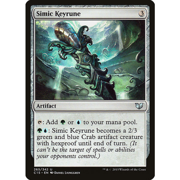 Magic: The Gathering Simic Keyrune (265) Lightly Played