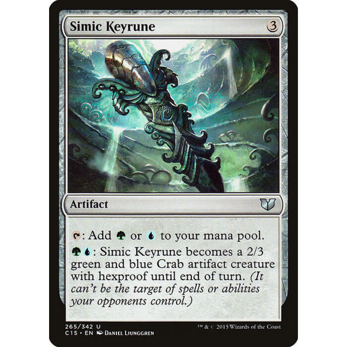 Magic: The Gathering Simic Keyrune (265) Lightly Played