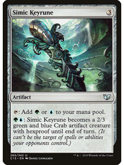 Magic: The Gathering Simic Keyrune (265) Moderately Played