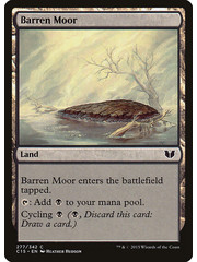 Magic: The Gathering Barren Moor (277) Lightly Played