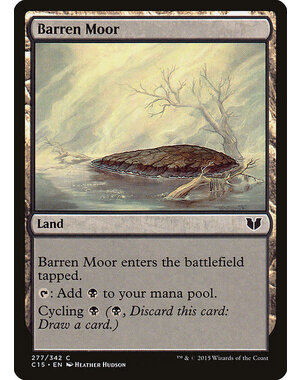 Magic: The Gathering Barren Moor (277) Lightly Played