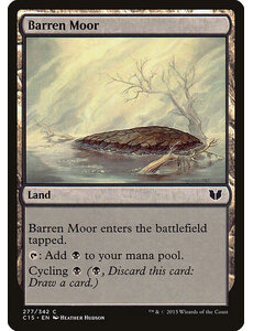 Magic: The Gathering Barren Moor (277) Near Mint