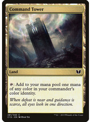Magic: The Gathering Command Tower (281) Lightly Played