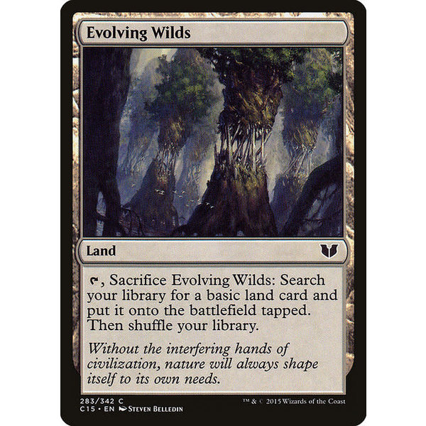 Magic: The Gathering Evolving Wilds (283) Moderately Played