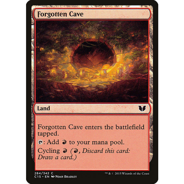 Magic: The Gathering Forgotten Cave (284) Lightly Played