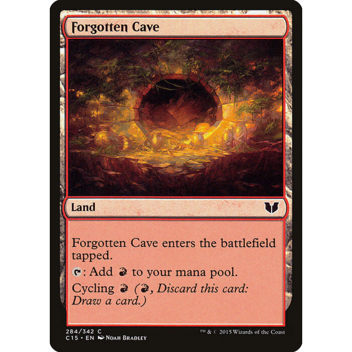 Magic: The Gathering Forgotten Cave (284) Lightly Played