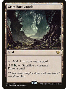 Magic: The Gathering Grim Backwoods (288) Lightly Played