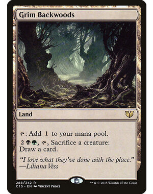 Magic: The Gathering Grim Backwoods (288) Lightly Played
