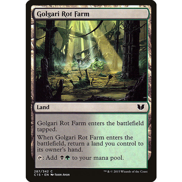 Magic: The Gathering Golgari Rot Farm (287) Lightly Played