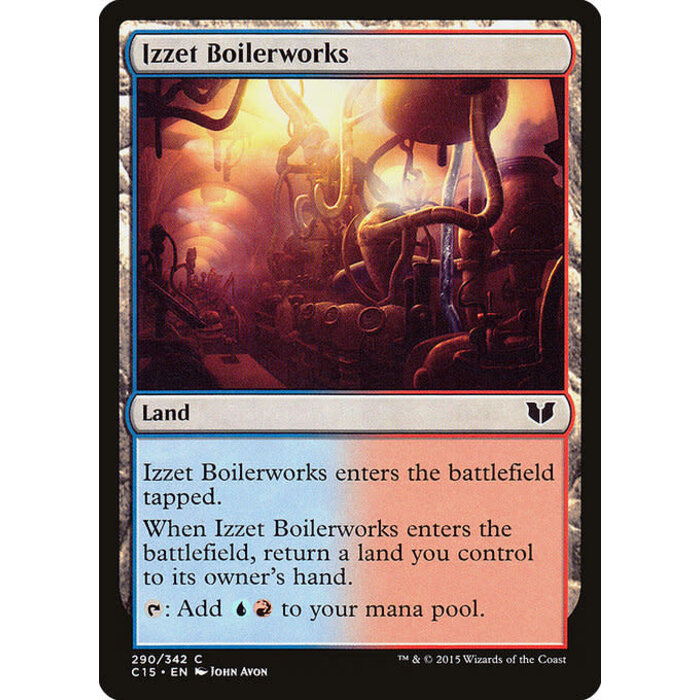 Magic: The Gathering Izzet Boilerworks (290) Lightly Played