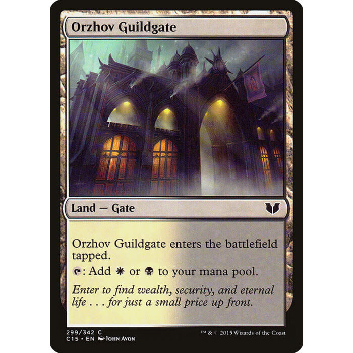 Magic: The Gathering Orzhov Guildgate (299) Lightly Played