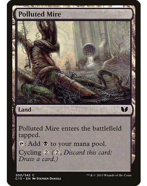 Magic: The Gathering Polluted Mire (300) Moderately Played