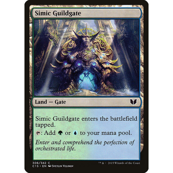 Magic: The Gathering Simic Guildgate (306) Lightly Played