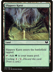 Magic: The Gathering Slippery Karst (307) Lightly Played