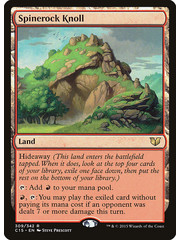 Magic: The Gathering Spinerock Knoll (309) Moderately Played