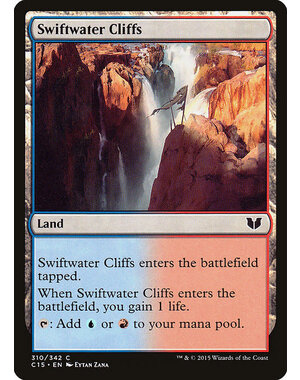 Magic: The Gathering Swiftwater Cliffs (310) Lightly Played