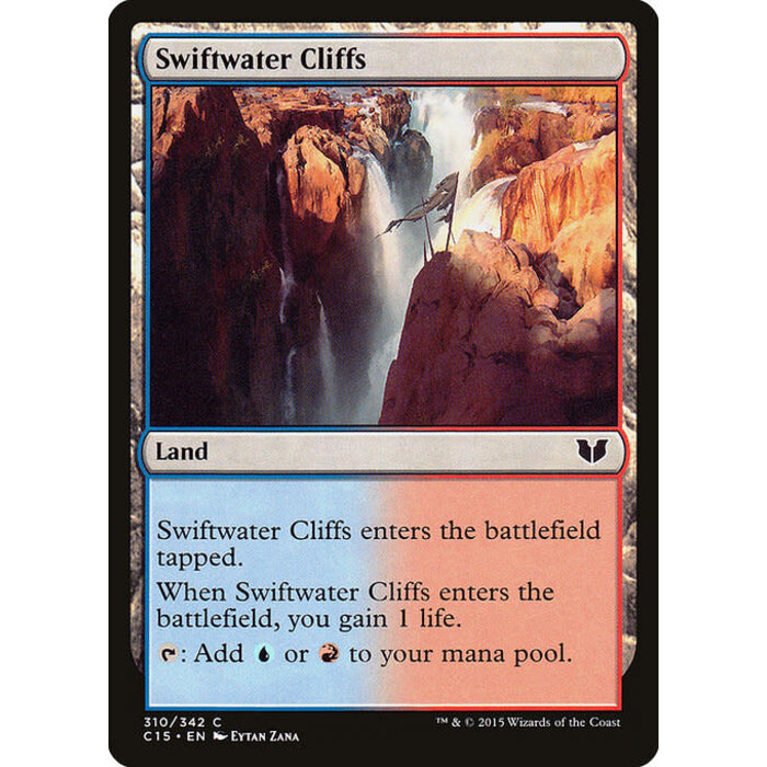 Magic: The Gathering Swiftwater Cliffs (310) Lightly Played