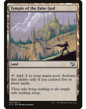 Magic: The Gathering Temple of the False God (313) Lightly Played
