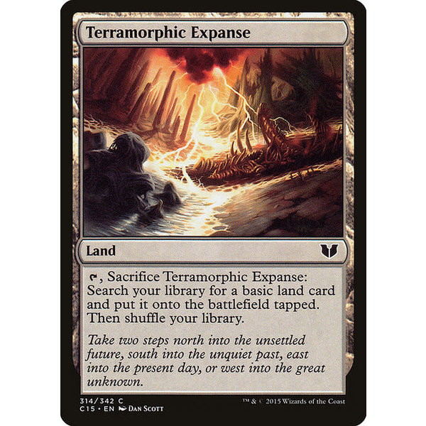 Magic: The Gathering Terramorphic Expanse (314) Moderately Played