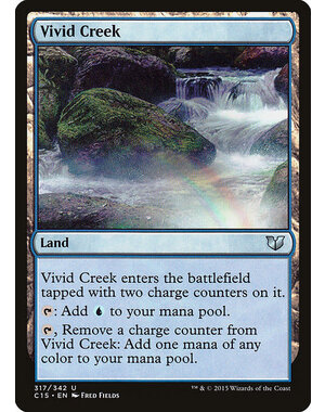 Magic: The Gathering Vivid Creek (317) Moderately Played